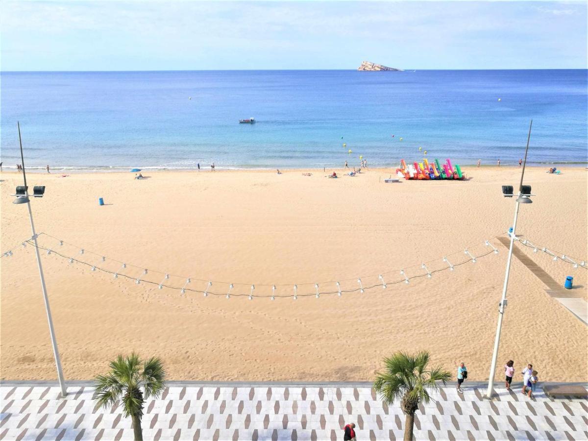 Primera Linea De Playa Frente Al Mar Benidorm Eksteriør billede